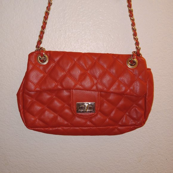 Aldo Bags Red Quilted Chain Syrap Aldo Purse Poshmark